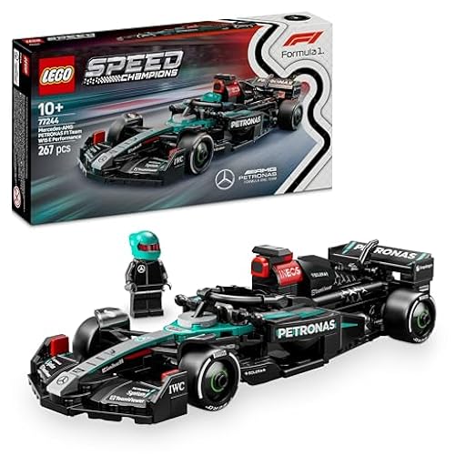 LEGO Speed Champions Coche de Carreras Mercedes-AMG F1 W15 de Juguete, Maqueta de Construcción de Vehículo de Fórmula 1 y Minifigura de Piloto Coleccionable, Regalo para Niños de 10 Años o Más 77244 | Ya disponible en tu tienda friki favorita! En mundofriki.es! LEGO Speed Champions Coche de Carreras Mercedes-AMG F1 W15 de Juguete, Maqueta de Construcción de Vehículo de Fórmula 1 y Minifigura de Piloto Coleccionable, Regalo para Niños de 10 Años o Más 77244 | Ya disponible en tu tienda friki favorita! En mundofriki.es!