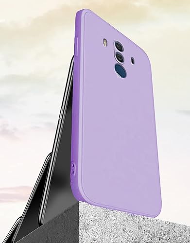 Miniatura 5 de Compatible con Huawei Mate 10 Pro Funda de silicona líquida verde oscuro, suave al tacto Huawei Mate 10 Pro Funda de silicona delgada a prueba de