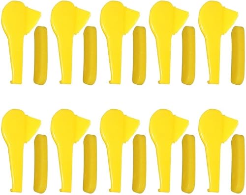 Lot de 10 inserts en nylon pour changeur de pneus 