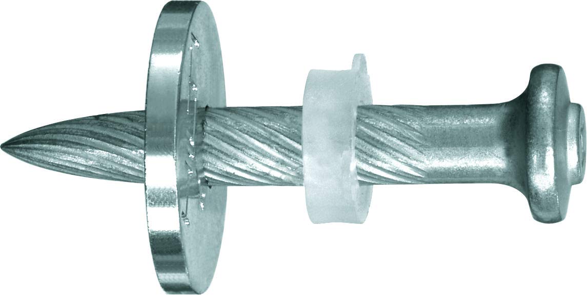 HILTI STEEL/CONCRETE NAILS WITH WASHER Premium fastener w/washer XU 22