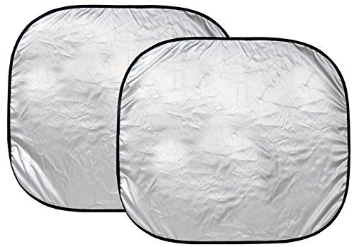 Custom Accessories 17952 31 1/2-Inch x 38-Inch Nylon Loop Solar Shield Sunshade, 2 Piece
