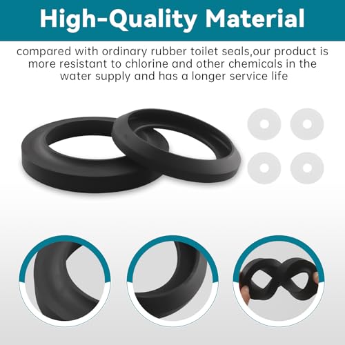 Image of RV Toilet Seal 34120 for Thetford RV Toilet Parts Replacement,Waste Ball Seal Replacement for Thetford Style II & Style Plus Toilets,Style Lite and Residence-RV Toilets Part for Thetford Gasket
