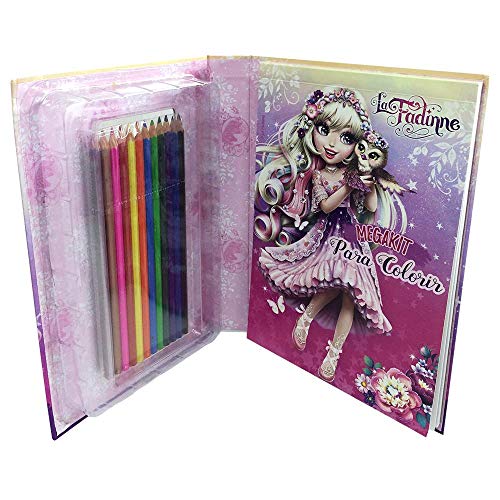 Megakit para Colorir: La Fadinne: Megakit para Colorir: La Fadinne: - Imagem 2