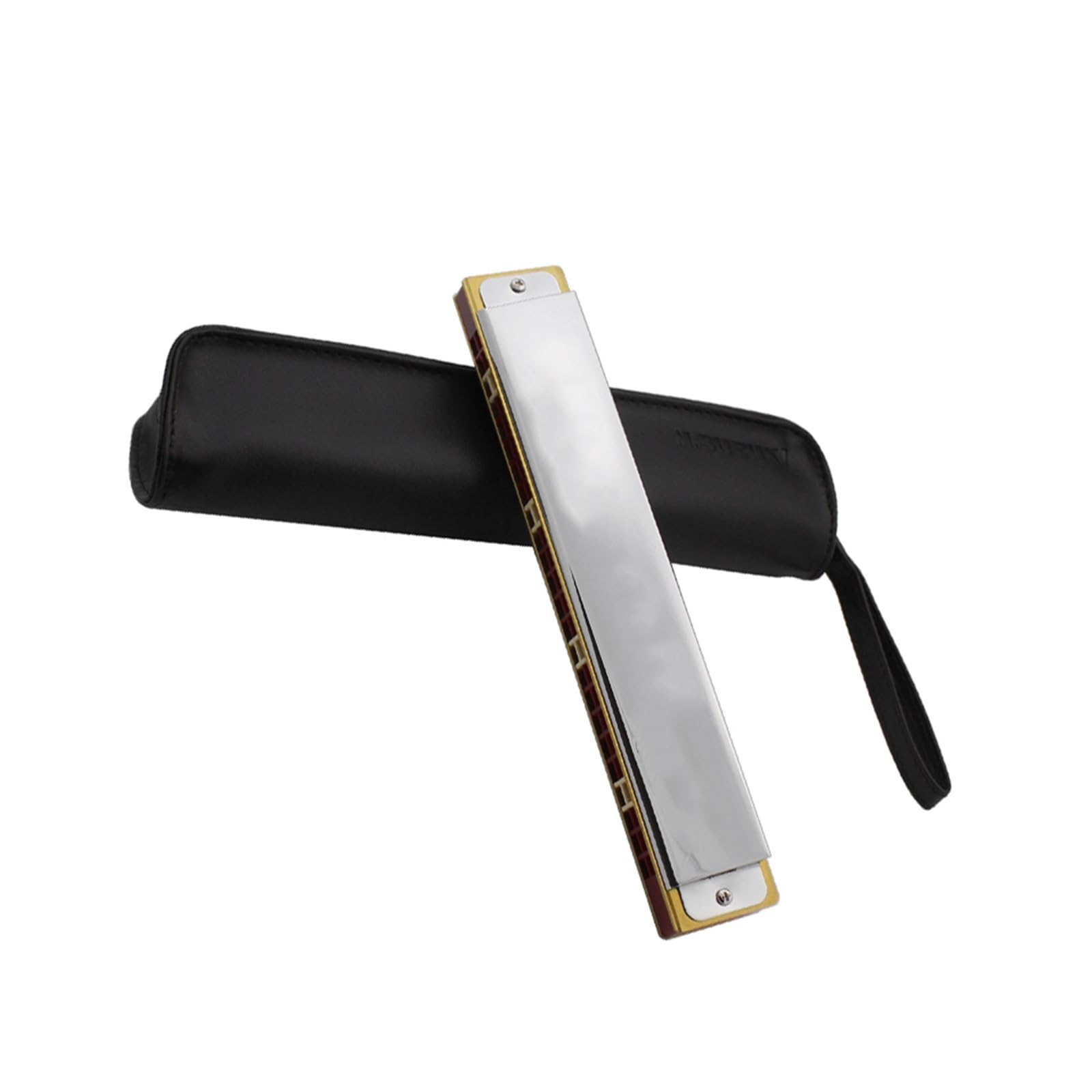 Original Polyphone Mundharmonika Mit 24 Löchern In AM Moll Und Anderen Tönen Professionelles Musikinstrument Mundharmonika Professionelles Instrument(7 piece set)