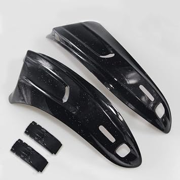 Motorcycle Helmet Accessories Street Bike Racing Wing Part fit for Arai RX7X RX-7X RX-7X RR5 VZ-Ram RX7V Pearl Black
