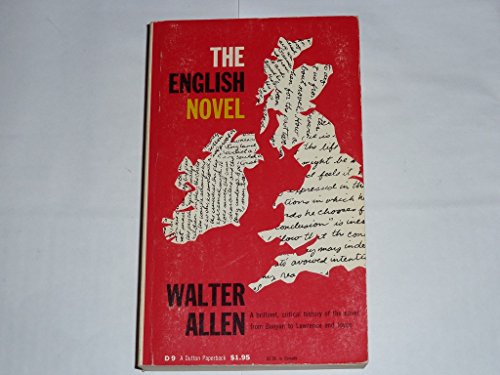 The English Novel (A Dutton Everyman Paperback) B006K4BKN6 Book Cover