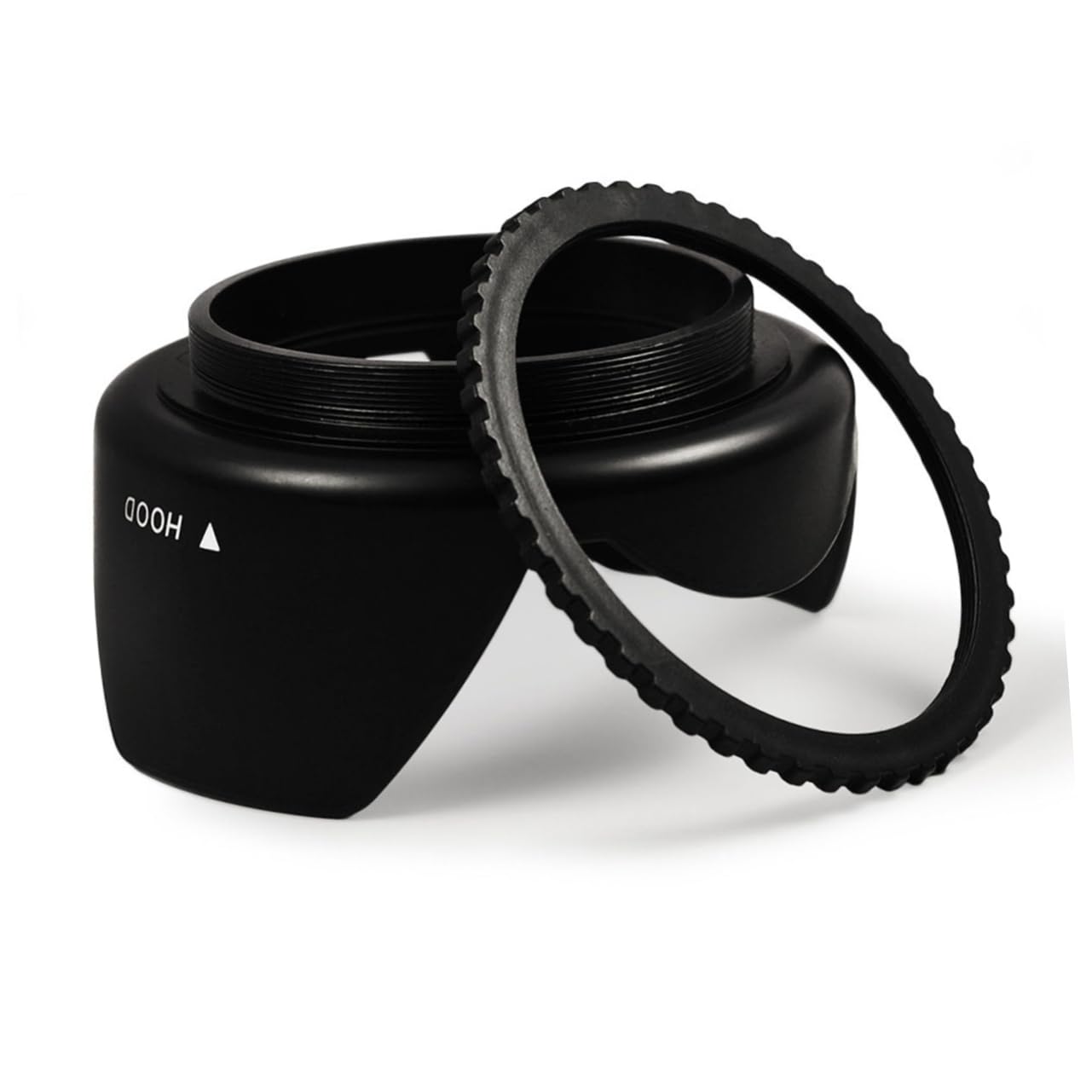 Uonlytech Paraluce Per Obiettivo Da 58 Mm Per Fotocamere Petal Flower in Plastica Abs La Gomma Protegge Lobiettivo Dagli Impatti Flare