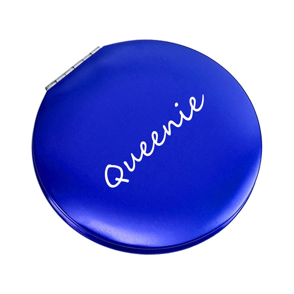 BAIYI HOPE Personalized Folding Portable Mirror, Handheld Makeup Mirror, Compact Mirror, Small Mirror for Makeup, Unique Birthday Gifts for Friends Female