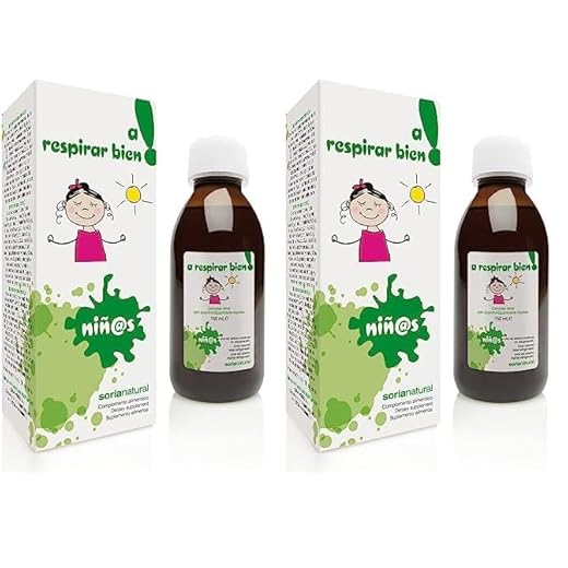 Soria Natural A Respirar Bien Jarabe Infantil - Propóleo, Tomillo, Eucalipto, Manzana, Drosera, Menta, Malvavisco - Jarabe Niños para la Salud Respiratoria, Alivio de Congestión y Tos - 150ml