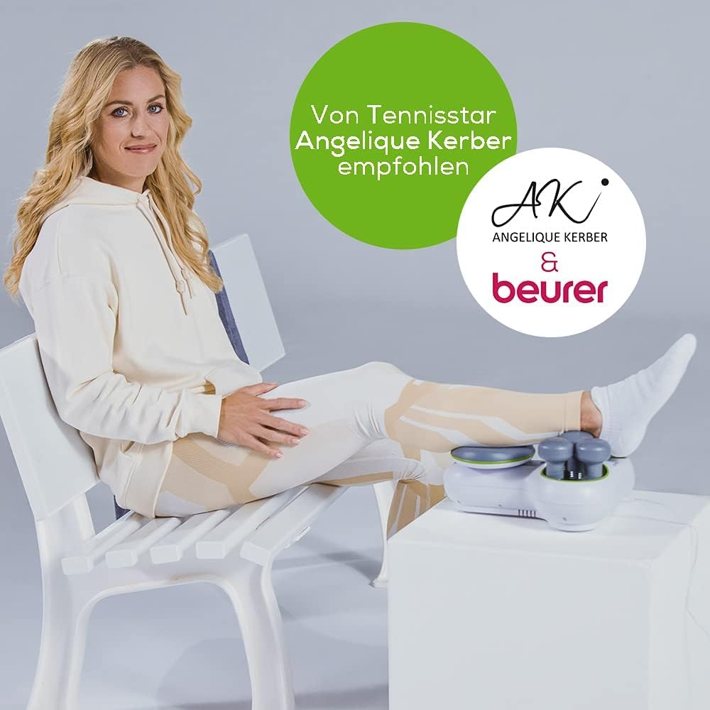 Beurer FM 200 Achillomed, Achillessehnenmassagegerät mit 6 Massageköpfen, Linderung von Problemen der Achillessehne, wohltuend und durchblutungsfördernd, ideal für Läufer, 1 Stück (1er Pack)
