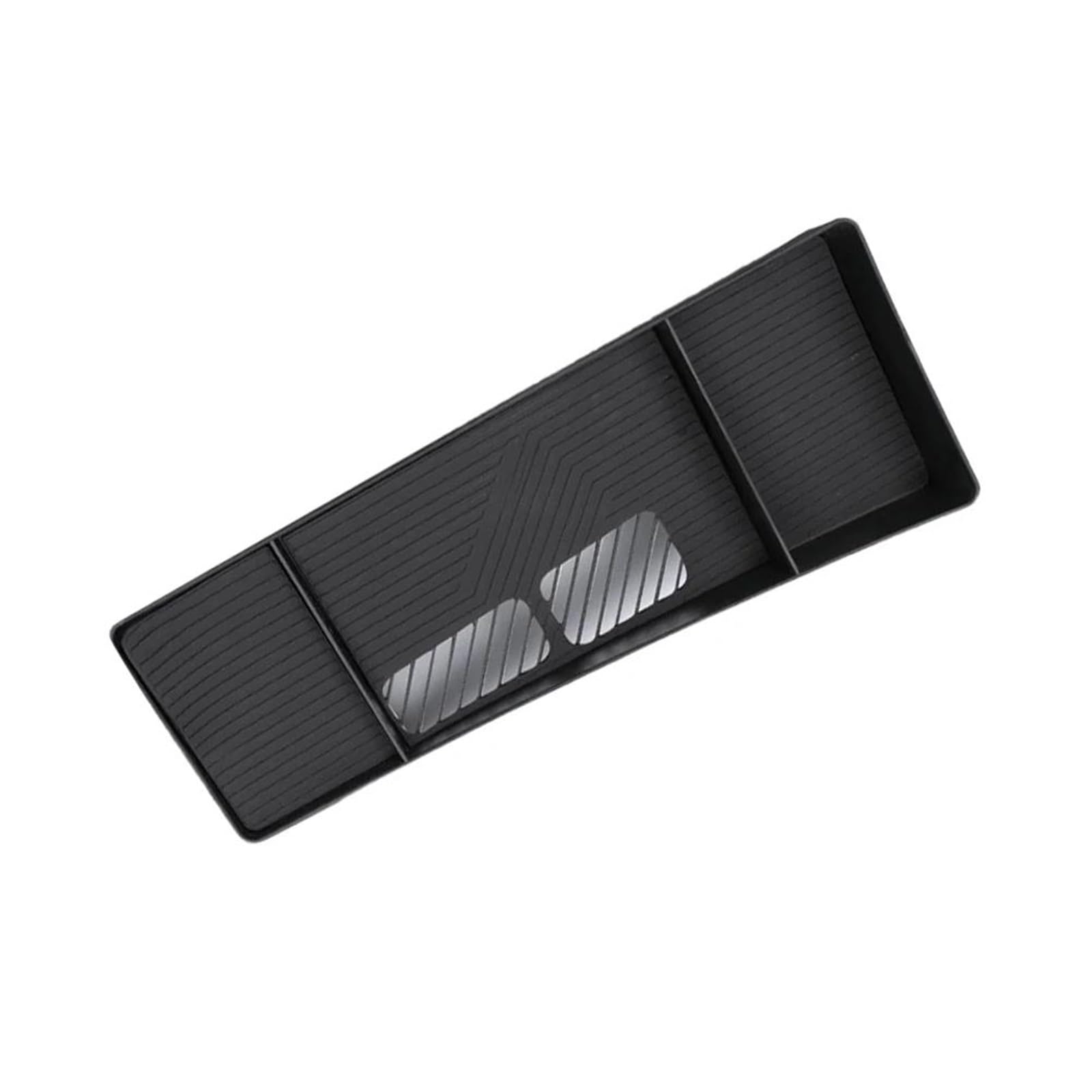 Armrest Organiser Tray For BMW For X3 G45 2025-2026 Accessories Flannel ABS Storage Box Behind The Screen Car Armrest HIMIUSIKTC(LHD Screen-BOX)