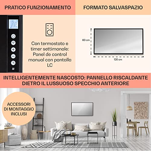 Klarstein Smart Stufa Elettrica Basso Consumo