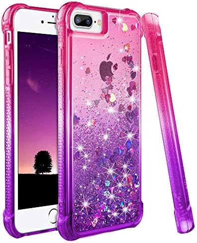 Ruky iPhone 6s Plus Case, iPhone 7 Plus 8 Plus Case, Gradient Quicksand Series Glitter Bling Liquid Floating TPU Bumper Cushion Girls Women Case for iPhone 6 Plus 6s Plus 7 Plus 8 Plus (Violet)  iPhone 6S Plus Case, iPhone 6 Plus Case - eSamcore Ring Holder Kickstand Cases + Magnetic Phone Car Mount for Apple iPhone 6 6S Plus 5.5 Inch [Red]  CellEver Compatible with iPhone 6 Plus / 6s Plus Case, Dual Guard Protective Shock-Absorbing Scratch-Resistant Rugged Drop Protection Cover Designed for iPhone 6 Plus / 6S Plus (5.5") - Black  Huakay iPhone 6s Plus Waterproof Case iPhone 6 Plus Waterproof Case, Shockproof Dirtproof 360° Full Body Protection Waterproof for iPhone 6s Plus/iPhone 6 Plus  iPhone 6s Plus Case iPhone 6 Plus Case Liquid Silicone, GUAGUA Soft Gel Rubber Slim Lightweight Microfiber Lining Cushion Texture Shockproof Protective Phone Cases for iPhone 6 Plus/6s Plus Pink