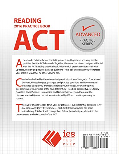 ACT Reading Practice Book (Advanced Practice) - Image 2