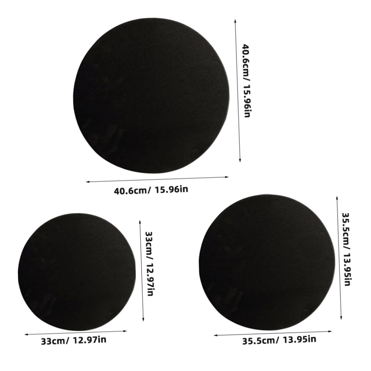 8 Stück Teiliges Drum Dämpfer Pad aus Schallabsorbierendem Wiederverwendbar Leichte Silent Drum Matte für Präzise und Geräuscharmes Schlagzeug Üben