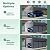 Metal Carport Kit 10x15 FT Heavy Duty Galvanized Garage Shed for Car Truck Boat Outdoor All Weather Sunshade Canopy Tent Car Shelter with Tarpaulin Sidewalls Enhanced Base Sloped Top