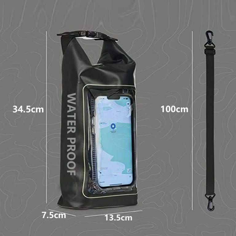 Image of KPS 2 in 1 Mobile Phone Waterproof Pouch | Transparent Mobile Pouch Cover | Cell Phone Dry Bag for Beach /Swimming /Snorkeling /Camping /Water Sports Protector with Sling Strap (Pack of 1,Multicolor)(2L)