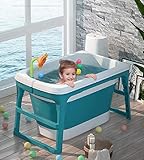 Baril de bain pliable Baril de bain pour enfants Baignoire pour bébé (Pourpre)