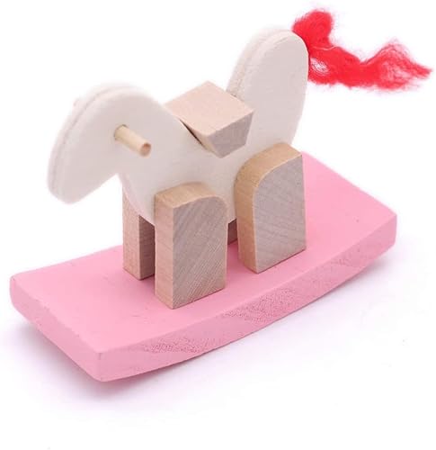 Miniatura 2 de Adorable casa de muñecas de madera muebles de habitación de los niños conjunto de casa de muñecas de juguete muebles de madera juguete habitación de