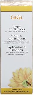 GiGi Large Applicators for Bikini Line Body Waxing 100 ea (Pack of 3)