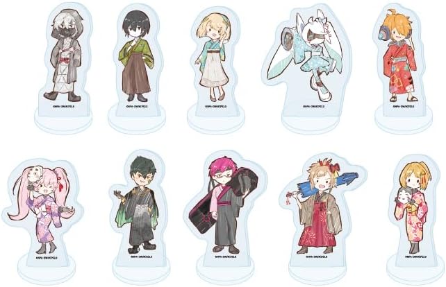 TV Anime Compass 2.0 Combat Intelligence Analysis System 01 [Graphart Illustration] Acrylic Petite Stand Complete Set of 10 Pieces Box