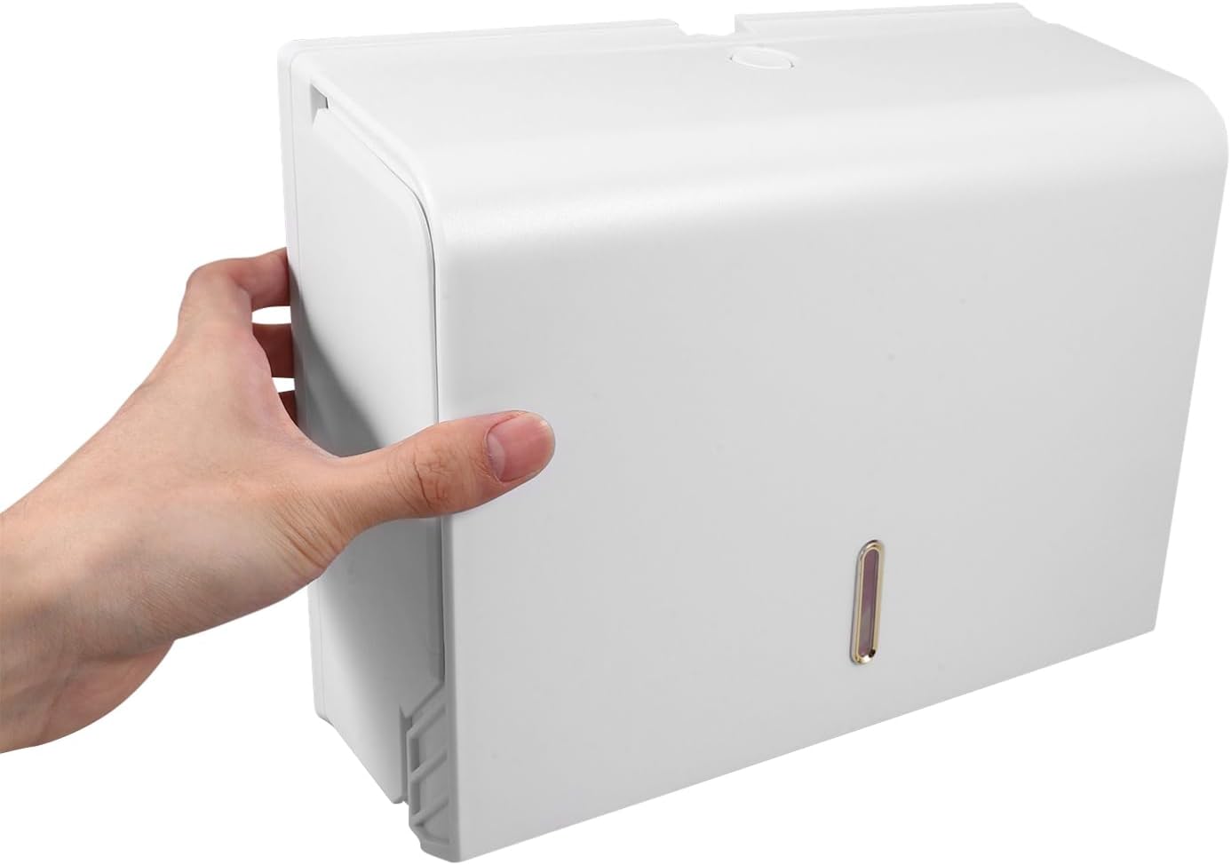 KICHOUSE Versatile Commercial Paper Towel Box Easy Install Hand Towel Dispenser for Bathroom
