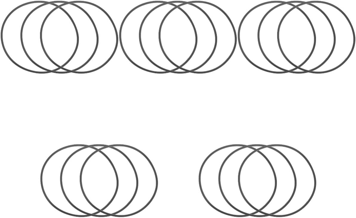 POPETPOP 15pcs Bar Chair Chassis Rubber Ring Stool Foot Protectors for Counter Kitchen Stools