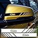 Pegatinas De Espejo Retrovisor, Accesorios De Estilo De Coche, Espejo Retrovisor, Para Renault Clio