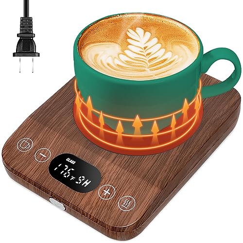 CEROBEAR Coffee Mug Warmer, Upgrade Gravity-Induction Mug Warmer for Desk with 9 Temperature...