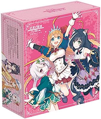 Wgjbmg 至高 プリンセスコネクト Re ダイビング Pecorineアニメ周辺 アニメギフトボックスセットシリーズ180 ポスター 記念カード ポストカード 子供の日のギフトに適しています ブックマーク ステッカー
