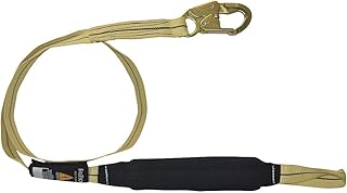 Lanyard, 1 Leg, Kevlar, YLW/Blk
