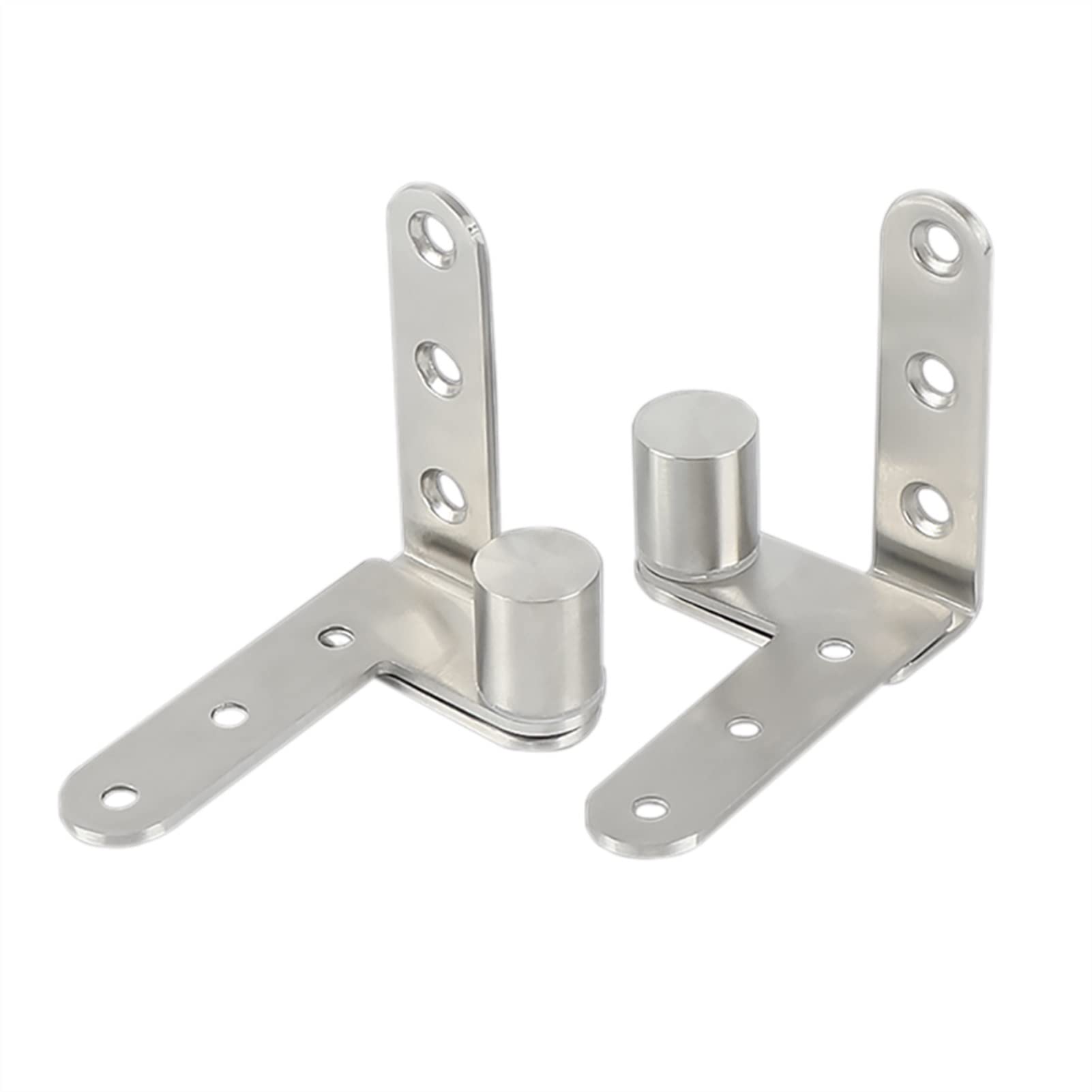 Cerniere 2Pcs Cerniera Dell'albero Della Porta In Acciaio Inox Porta Di Legno Su Imbottiture Posizionamento Albero Rotante Cerniera Nascosta Cerniera Dell'albero Della Porta Invisibile
