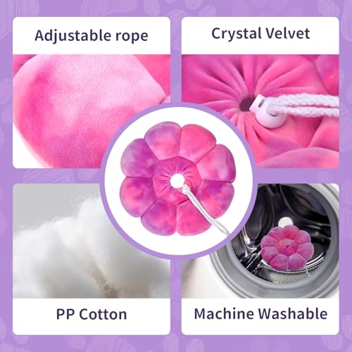 Image of Inflatable Dog Recovery Collar, Dog Cone Collar for After Surgery, Prevent Dogs from Biting & Scratching Wound E-Collars to Help with Healing Soft Pet Recovery Collar Does (Rose, L)