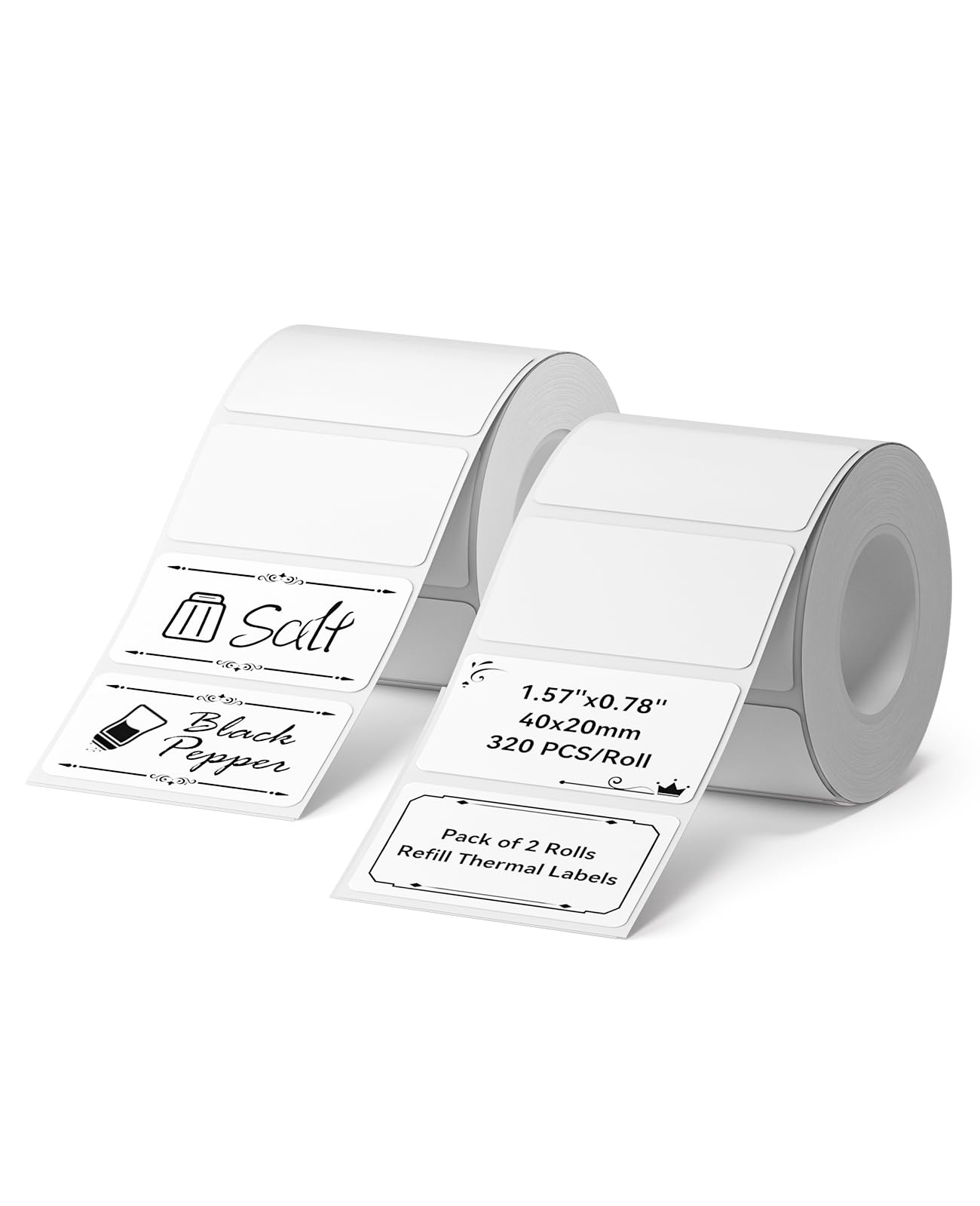 Amazon.com : NIIMBOT 2Rolls Labels for B1 B21 B21 Pro B3S B31
