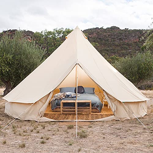 Carpa Mongolia yurta grande para camping 5-8 personas