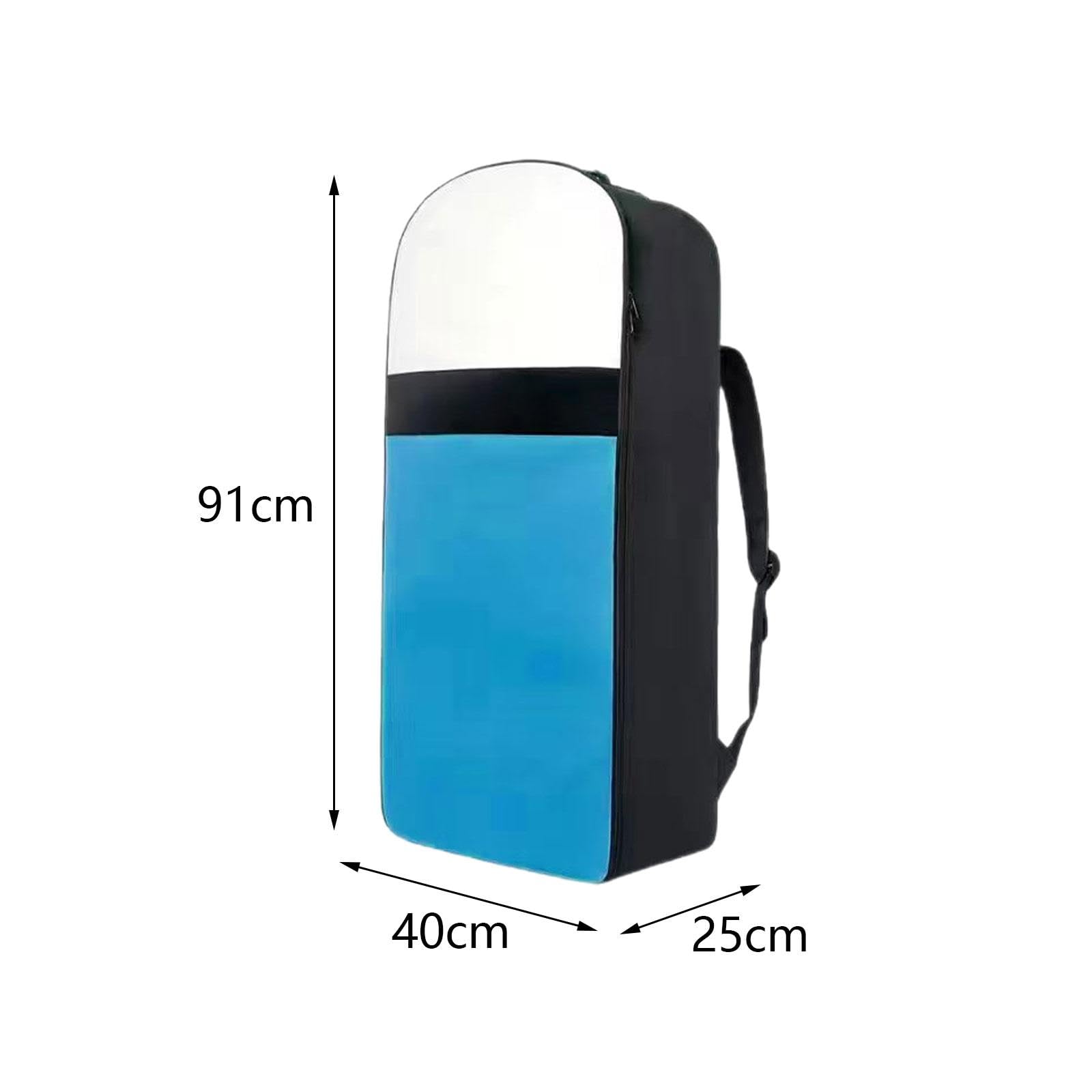 Mochila Paddle Board Bolsa de Viaje Mochila Impermeable con Tirantes Acolchados y Tela Oxford Ligera Adecuada para Deportes Acuáticos Salidas