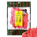 Sour Power Lychee Gummy Belts 10 oz - Sweet and Delicious Candy Snack - Perfect Size Bag For Sharing