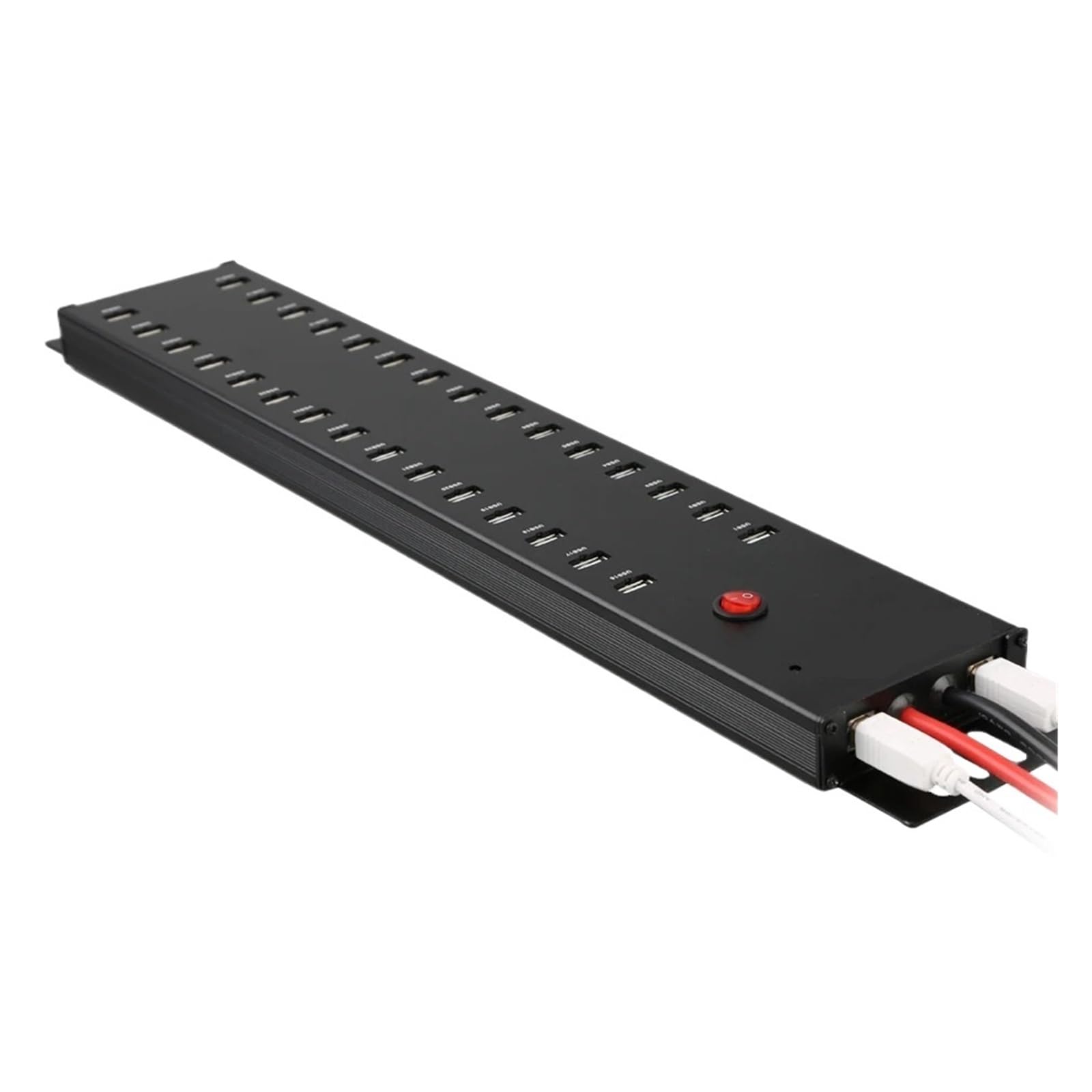 30-portowy Koncentrator USB Przemysłowa Stacja Dokująca O Mocy 300 W. Wieloportowa Ładowarka MożLiwość Szybkiego łAdowania