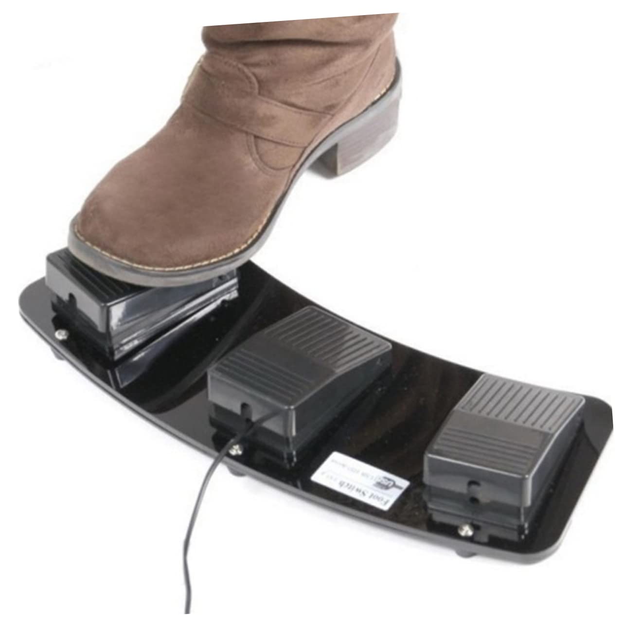 Abaodam Foot Switch Pedal for Keyboard Keyboard Switch with 3 Pedals Triple Foot