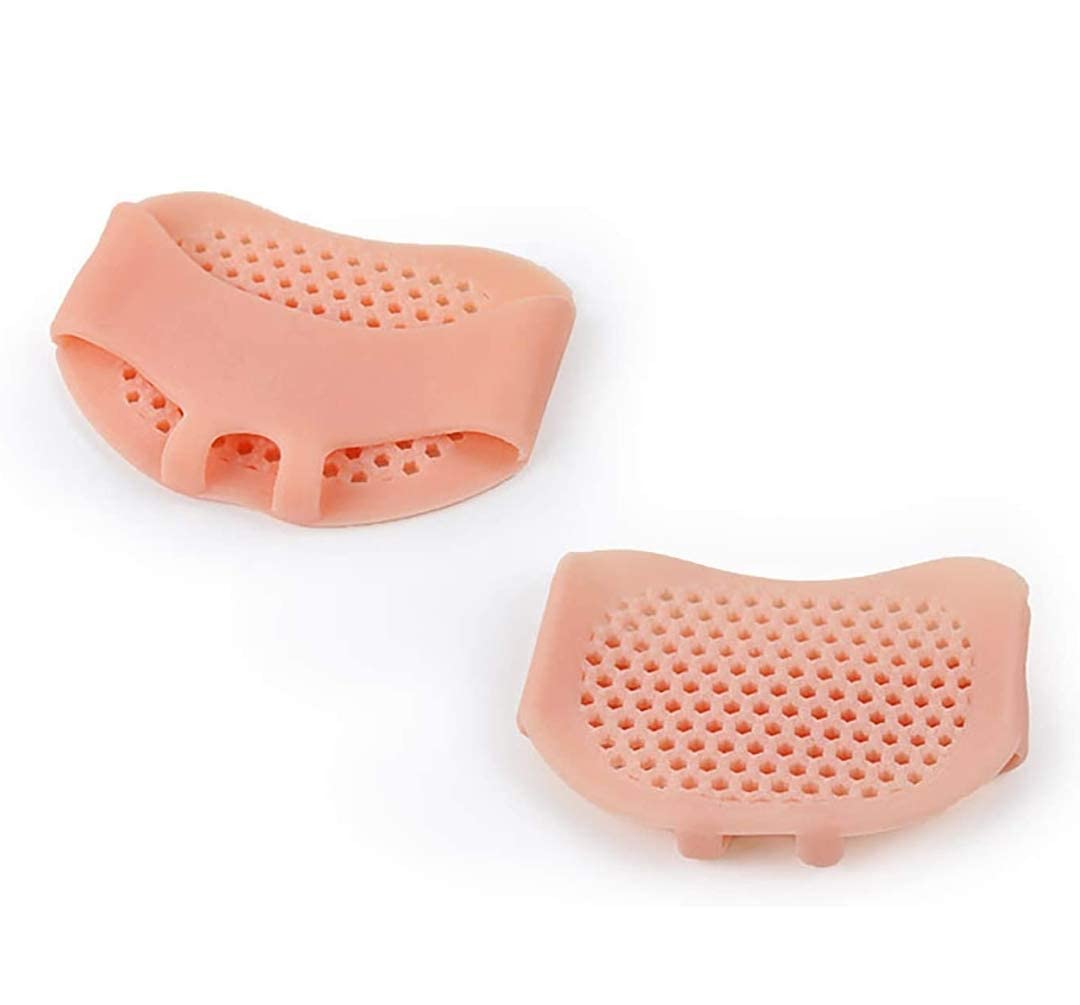 TOP SELECT Pads Ball of Foot Cushions Soft Reusable Breathable Tiptoe protector Pads, Forefoot Cushioning pads, Shoe Supports for Women and Men 3