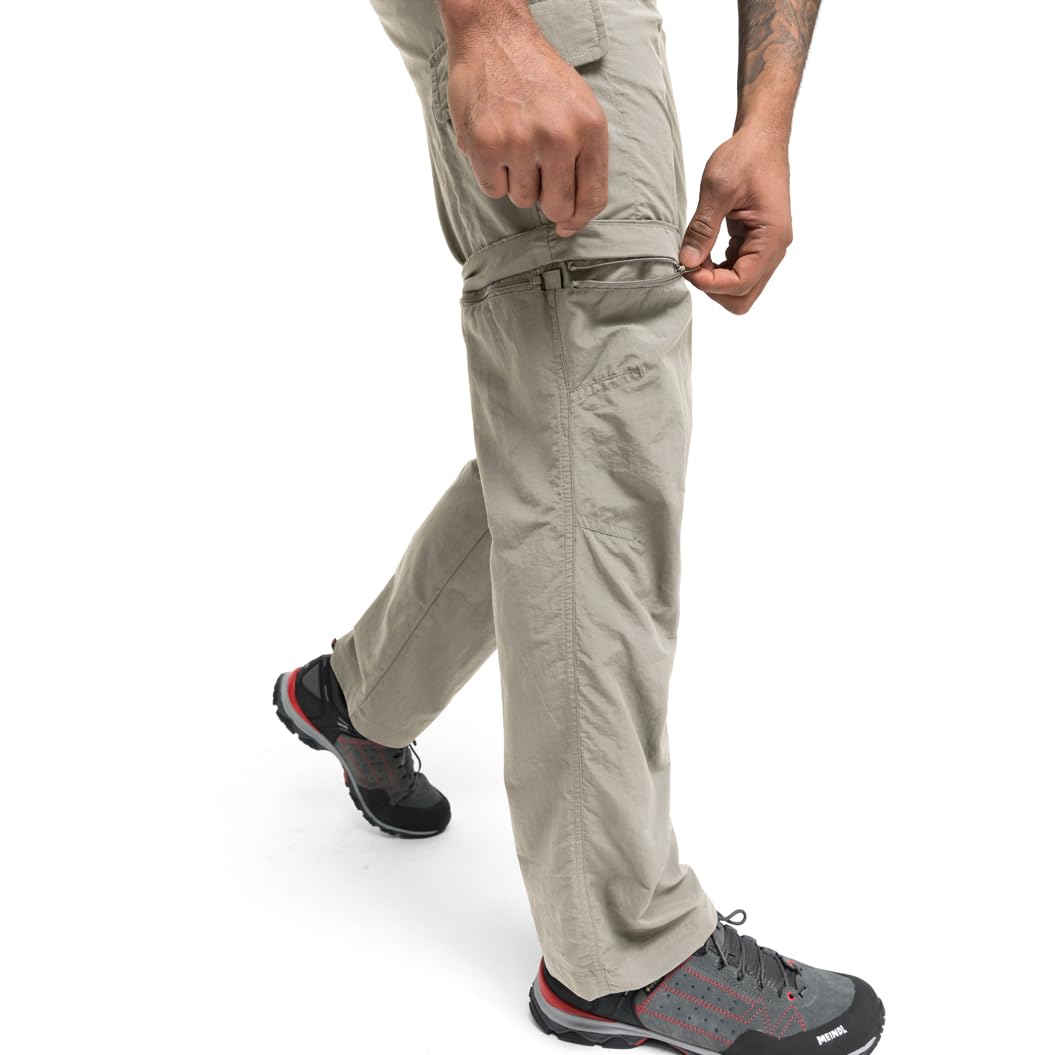 Maier Sports Trave, Herren Wanderhose, Wasserabweisende Outdoorhose für Trekking und Hiking, Praktische Zipp-Off-Funktion, Dryprotec Technologie, PFC-frei