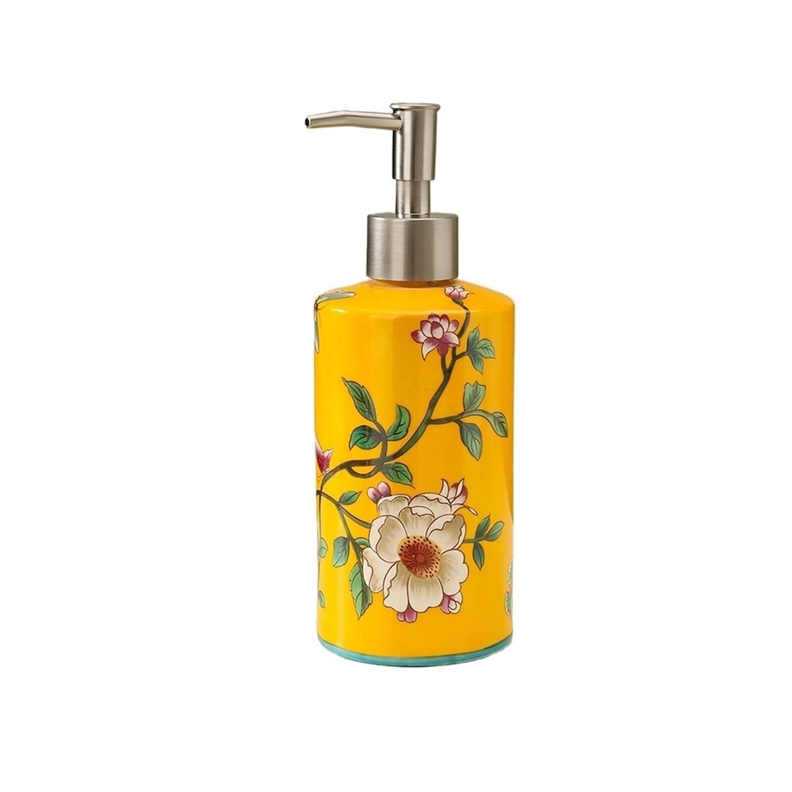 Soap Dispenser Modern Ceramic Soap Dispenser With Pump For Bathroom Shampoo, Shower Gel, And Lotion Press Bottle