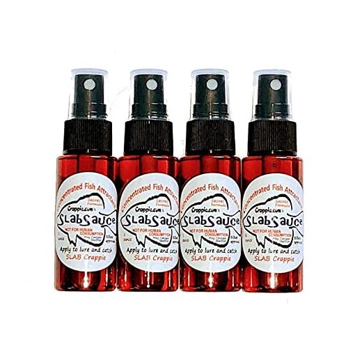 Crappie.com SLABSAUCE Fish Attractant - Four Pack