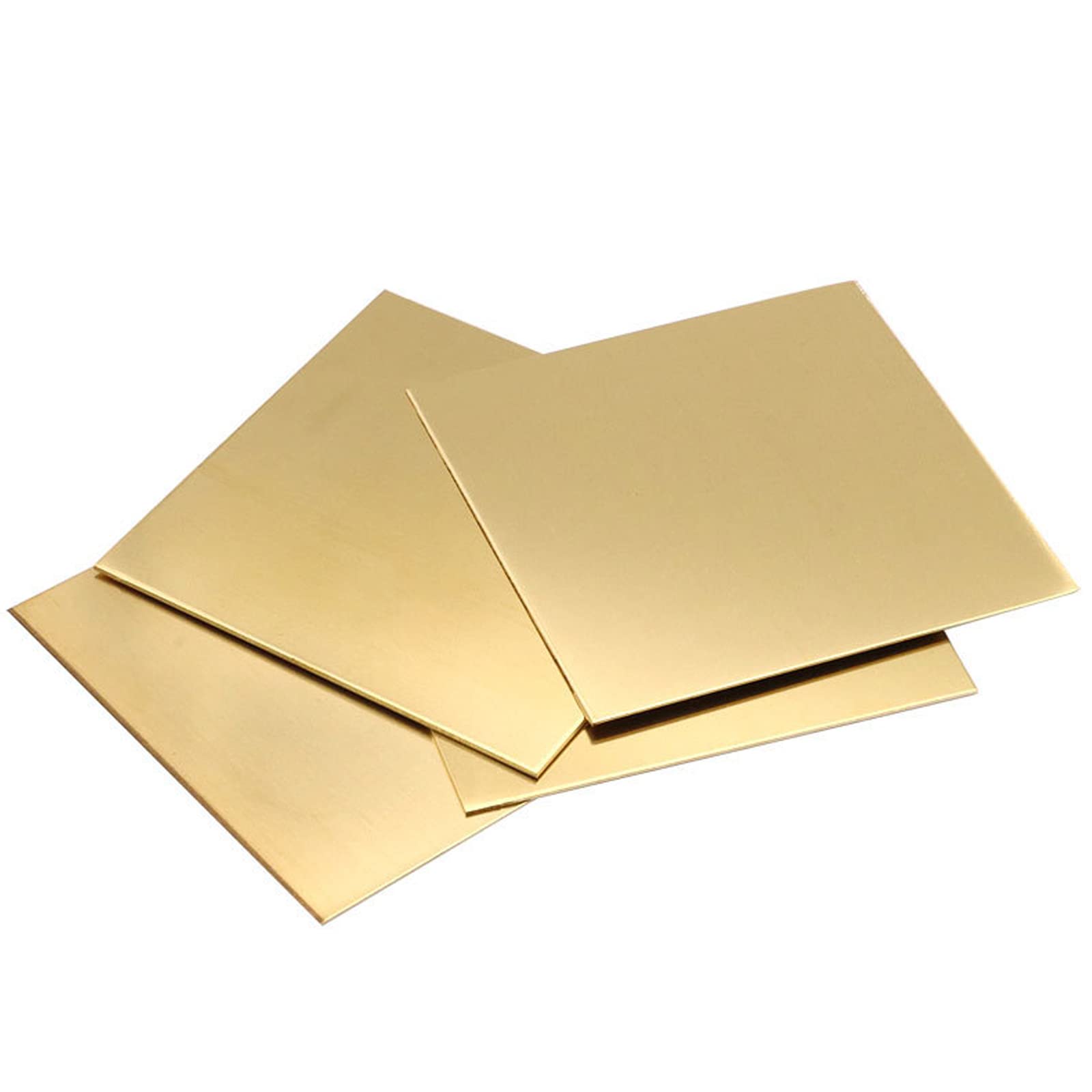4 Piezas de Lámina Dere 99% Placa de Chapa Dere Placa de Metal Placa de Latón Placa de Lámina de Metal para Suminiindustrial Manualidades Circuitos Reparaciones Eléctricas/150 Mm * 150 Mm * 3