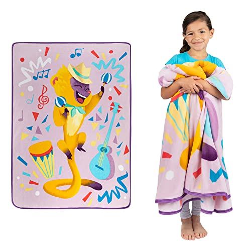 Franco Kids Bedding Super Soft Micro Raschel Throw, 46" x 60", Sony Vivo
