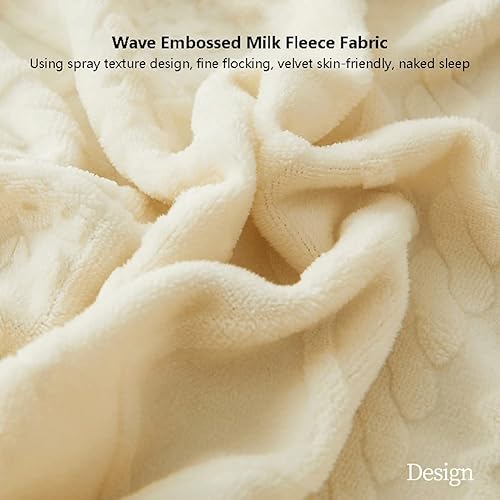 Miniatura 3 de TEVTEV Sábana bajera de franela sólida de felpa para cama individualindividual pequeña, doble, KingQueen, de terciopelo con bolsillo profundo de