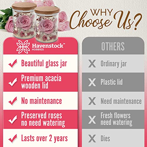 Rosa preservada en cristal, flores eternas para decorar el hogar 7