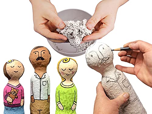 Activa CelluClay Instant Paper Mâché, White, 2lb (900g) | Super Fine Sculpting & Texturing Material for Arts & Crafts by Activa - Image 3