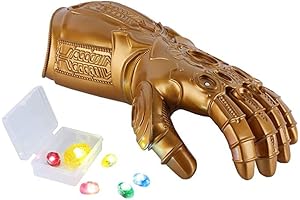 Spider Studio for Kids Infinity Gauntlet with Light Up and Removable Magnet...