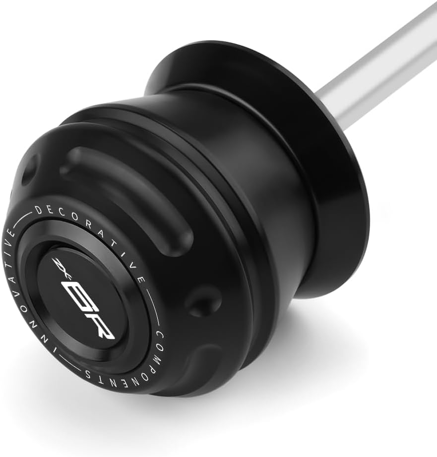 Motorcycle Front Axle Fork Wheel Crash Protector Slider Compatible With K.awasaki Ninja ZX6R 2024 2025 2026 | ZX-6R ZX 6R ZX636 Ninja636 Accessories (Black)